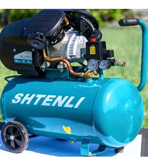 Компрессор Shtenli 50-2 PRO (50 л, 2,5 кВт, 2 цилиндра)